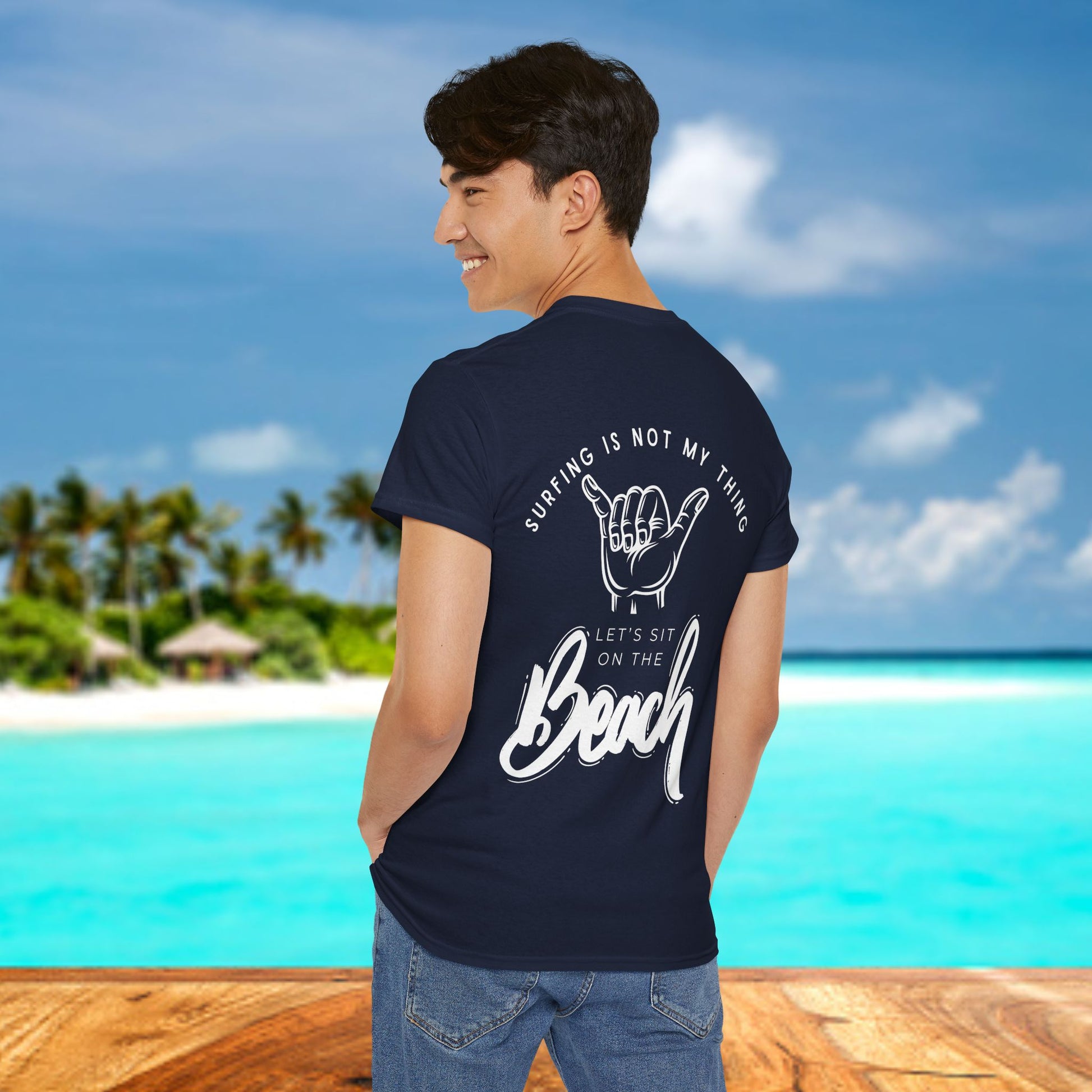 Beach bum energy.